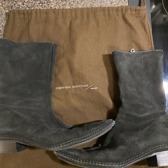 Sigerson Morrison New York blank suade leather boots - Picture 4 of 4